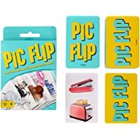 Mattel Games- Pic Flip Juego de Cartas Para Niños- Multicolor (GKD70)